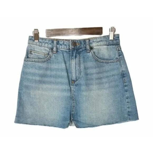 UO BDG Light Wash Denim Mini Skirt S - Picture 1 of 2